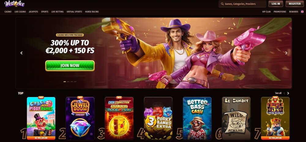 screenshot van westace no cruks casino